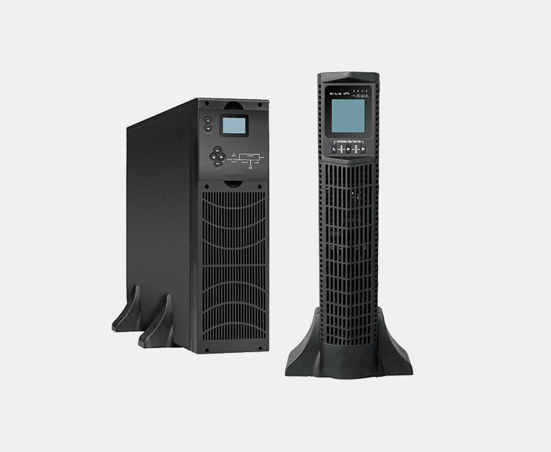 Монтаж в стойку, однофазный UPS 